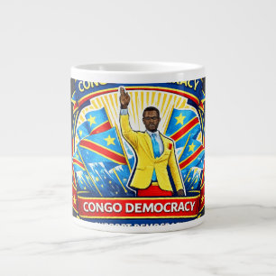 90 Minutes Without Moving – The Legendary Congo Fa Large Coffee Mug