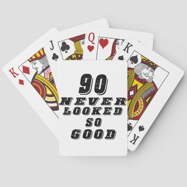 90 never looked so good playing cards (Back)