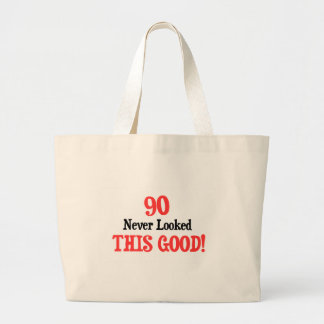 90 Never Looked This Good! Large Tote Bag