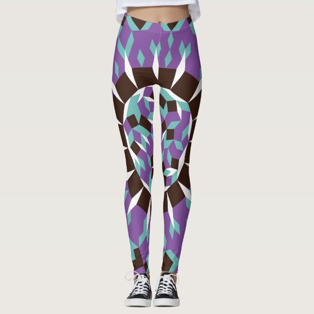 90’s Disco Party Leggings (Front)