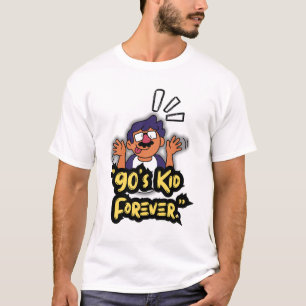 90’s Kid Forever – Nostalgia Cartoon Edition T-Shirt