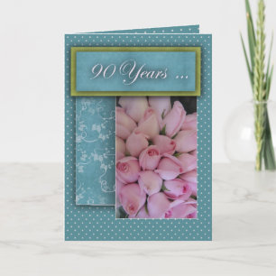 90 years and counting ... card