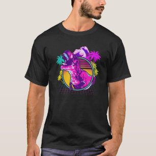 90S 80S Retro Dinosaur Vaporwave Aesthetic T-Shirt