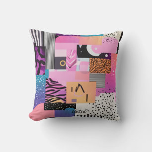 90's Abstract Cushion