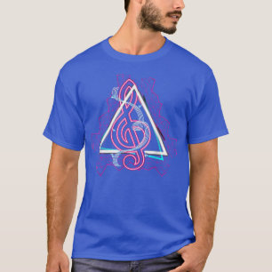 90s Art Classical Music Lover Vaporwave Music Treb T-Shirt