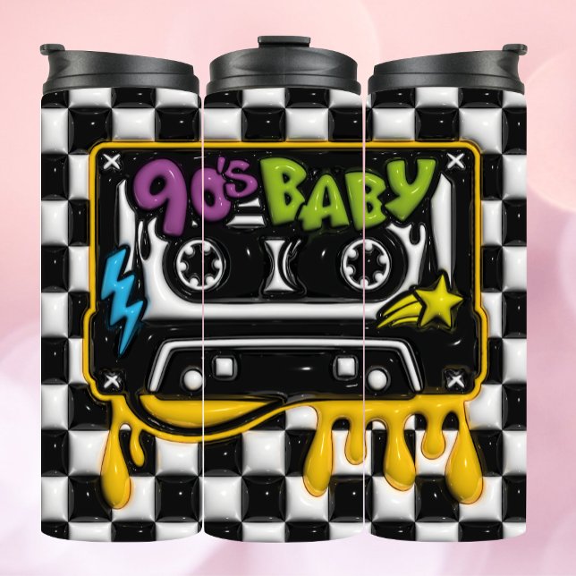 90's Baby Cassette 3D Inflated Tumbler (Creator Uploaded)