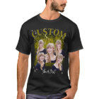 90's bootleg rap tee custom photo T-Shirt