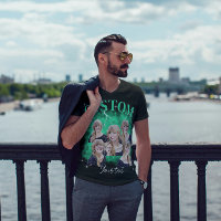 90's bootleg rap tee custom photo T-Shirt