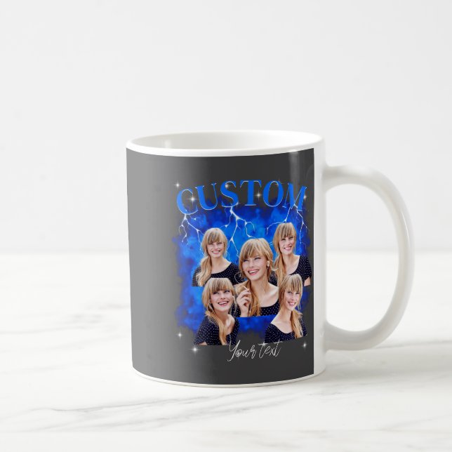 90s Bootleg Rap Tee Photo  Coffee Mug (Right)