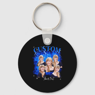 90s Bootleg Rap Tee Photo  Key Ring