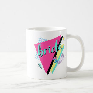 90s Bride Bridesmaid Retro 90s Bachelorette Party Coffee Mug