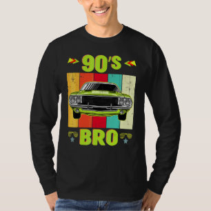 90s Bro  Retro Vintage 90s 90s Classic Car Theme P T-Shirt