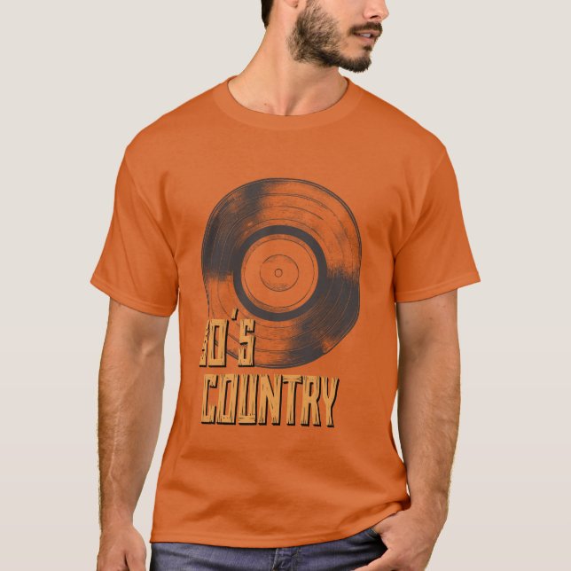 90S COUNTRY retro T-Shirt (Front)