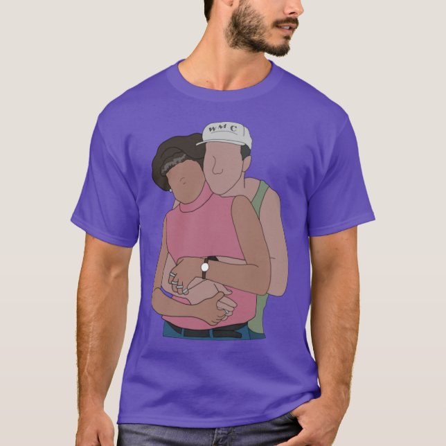 90s Couple Oversized T-Shirt (Front)
