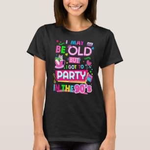 90s Design For Women Rave Outfit & 90s Festival Co T-Shirt