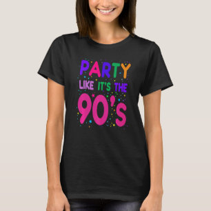 90s For Women Rave Outfit & 1990s Fancy Dress 1 T-Shirt