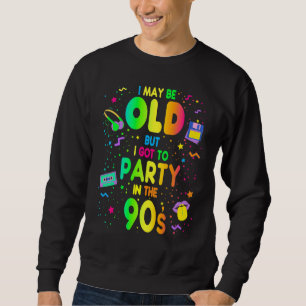 90s For Women Rave Outfit & 1990s Fancy Dress 3 Sweatshirt