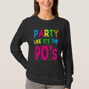 90s For Women Rave Outfit & 1990s Fancy Dress T-Shirt