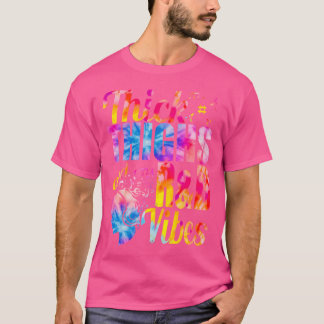 90'S Girl Rnb R And B Positivity Thick Thighs Vibe T-Shirt
