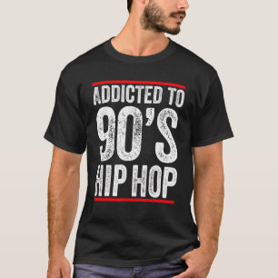90s Hip Hop   Gangster Rap Clothing Old School Ret T-Shirt