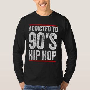 90s Hip Hop   Gangster Rap Clothing Old School Ret T-Shirt