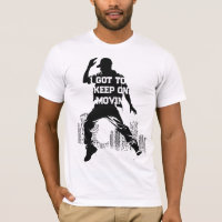 90'S HIP HOP KEEP ON MOVIN RAPPER GRAPHIC