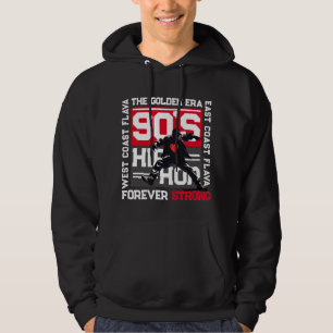 90'S HIP HOP RAPPER GRAPHIC DELUXE HOODIE