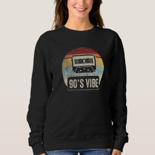 90s Hip Hop Vintage Retro Outfit 90's Vibe 2 Sweatshirt