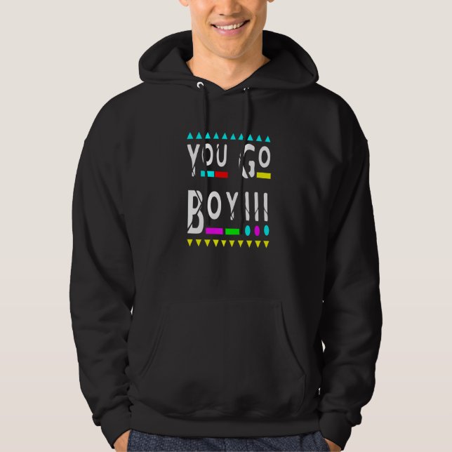 90s Inspired Sitcom Hoodie (Front)