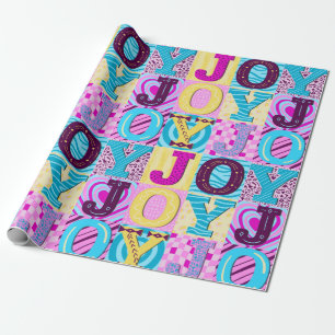 90s Joy Wrapping Paper