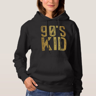 90's Kid Funny Vintage Costume Hoodie