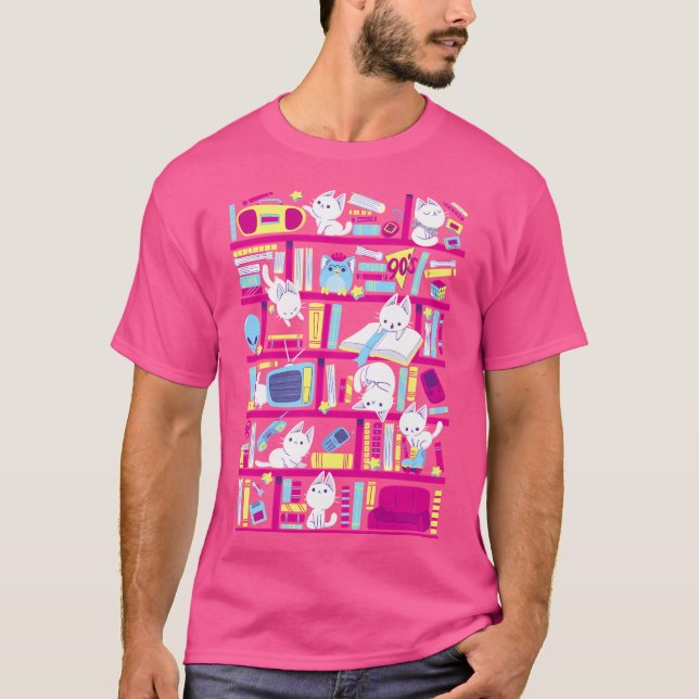 90S Library T-Shirt (Front)