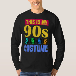 90s Music 1990s Party This Is My 90s Costume Nine T-Shirt