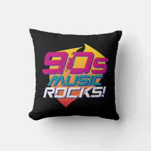 90s Music Rocks! (Light) Cushion