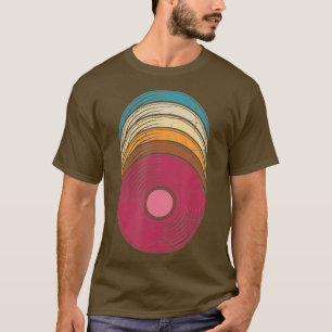 90s Music Vintage Vinyl Theme Party Disco Gift T-Shirt