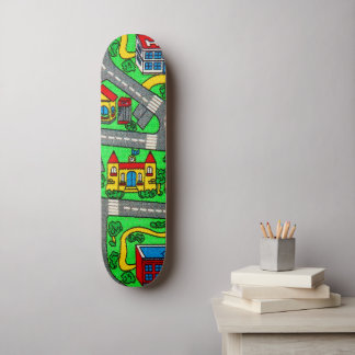 90s nostalgia, Track carpet Car Road nostalgia Skateboard