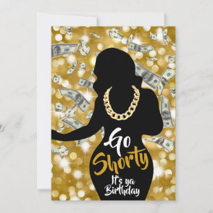 90's Old school Hip Hop Birthday Photo Invitation