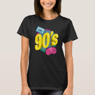 90s Party Outfit 90's The Best Time Costume Vintag T-Shirt