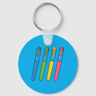 90s Pens Key Ring