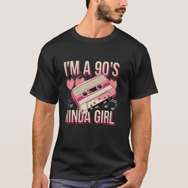 90s R&B Shirts For Women Raised On 90s R&B Girl Hi (Front)