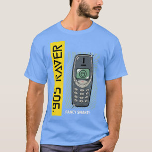90s Rave Retro Phone House Music T-Shirt