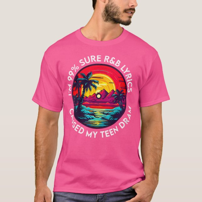 90'S Rb Music For Men Women Girl Rnb Lover Rhythm  T-Shirt (Front)