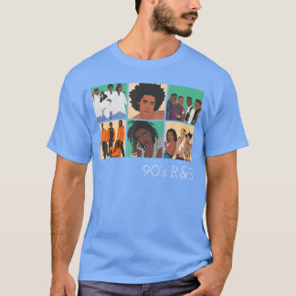 90s RBee for Music Lovers with Face RB retro frien T-Shirt