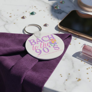 90s Retro Bachelorette Key Ring