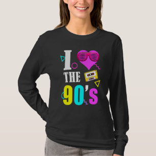 90s Retro Motto I Love 90's T-Shirt