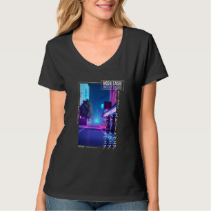 90's Retro Synthwave Japanese Vaporwave Otaku Aest T-Shirt