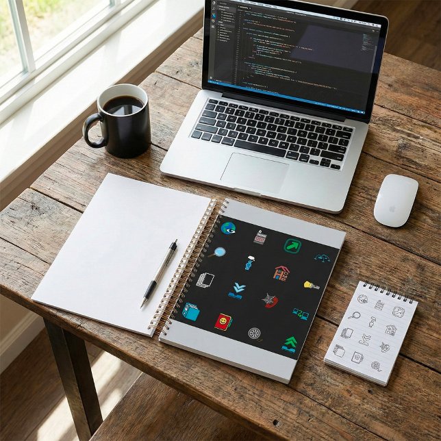 90s Retro Tech and Web Icon Pattern Planner (Creator Uploaded)