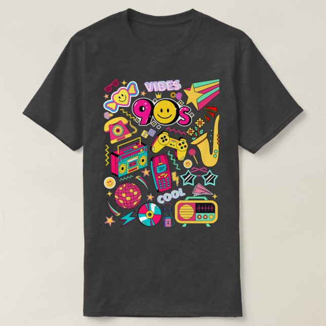 90s Retro Things T-Shirt (Design Front)