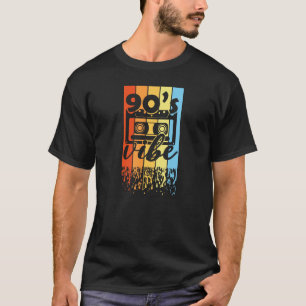 90s Retro Vibe Cassette Music Fan T-Shirt