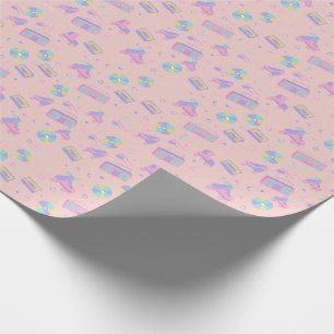 90s Retro Wrapping Paper